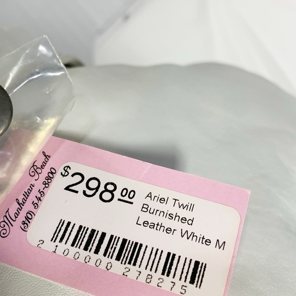 JKT NYC Ariel Twill Burnished Leather Trim Jacket Size Medium NEW - Picture 11 of 12